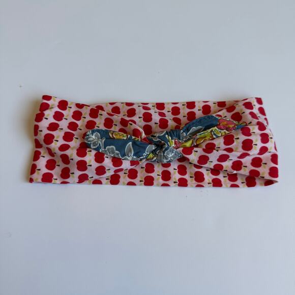 Matilda Jane Math Wiz Knot Headband Apples Girls One Size - Picture 2 of 6